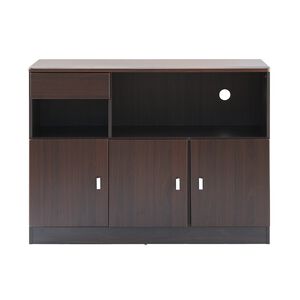 RICHOME畢卡索三門餐櫃-胡桃<DIY組裝商品>