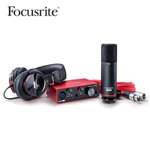 【福利品】Focusrite Scarlett Solo Studio 錄音介面套裝組 (第三代)【敦煌樂器】