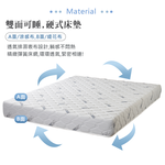 【KIKY】薄荷微涼高碳鋼彈簧床墊3.5尺, , large