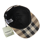 BURBERRY L號 William 經典格紋棉質棒球帽/米色, , large
