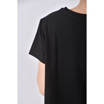 (M) uniqlo棉質純棉黑色洋裝二手衣, , large