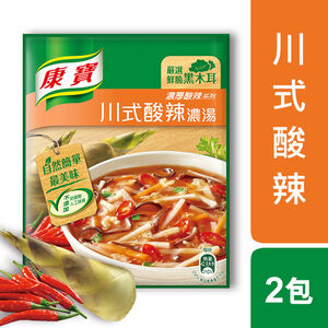 【康寶】康寶濃湯自然原味川式酸辣50.2g