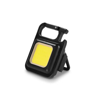 迷你鑰匙扣探照燈(GU03) LED手電筒鑰匙圈 USB充電 戶外活動 夜間防身