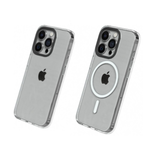 【RHINOSHIELD 】Clear for Apple iPhone 14 Pro Max - 全透明+單料黑色鏡頭框+透明按鈕, , large
