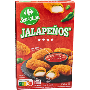 家樂福冷凍Jalapenos 辣味起司塊250g