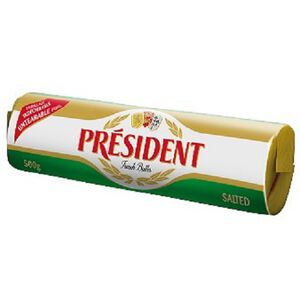 [限量]總統牌有鹽奶油條(每條500g)