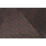 COACH CC Logo 滿版標誌環保材質迷你雨傘/巧克力色, , large