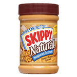 Skippy Peanut Butter Natural-Chunk, , large