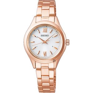 SEIKO精工 Spirit 太陽能電波女錶 1B21-0AS0P(SWFH114J)