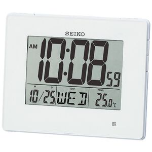SEIKO 精工 嗶嗶聲貪睡電子鐘 QHL057W