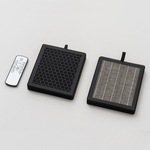 [SunRise 陽昇數位] 淨好扇 冷暖 空氣清淨機 風扇 三機一體 灰色 - Le idea 樂德兒, , large