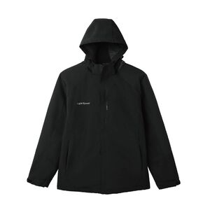 防風防水蓄熱保暖外套-黑色M