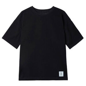 純色舒適圓領衫C8022<黑XL>