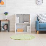 three-compartment two-door cabinet, , large