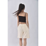 (L) 【粿粿私服】nerdy韓牌高腰彩色白色短褲二手衣, , large