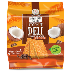 Coconut Deli Coconut Cracker w/Coffee