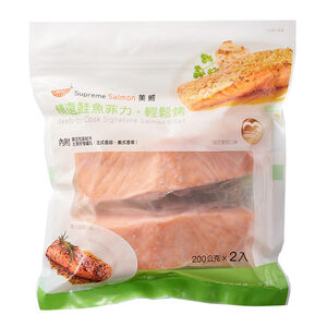 美威鮭魚輕鬆料理-輕鬆烤(附醬包)