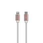 Meet Mind for Apple Type-C to Lightning MFi braided transmission charging cable 1.2M, , large