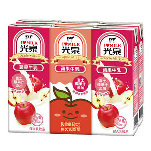 光泉蘋果牛乳(200mlx24入)兩款包裝隨機出貨