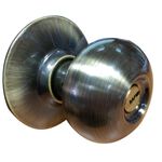 喇叭鎖 加安牌 C1800大套盤 卡巴鎖匙 房門鎖 青古銅 裝置距離60mm 門厚30-45mm, , large