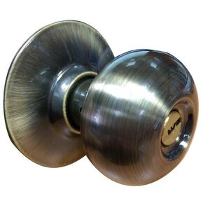 喇叭鎖 加安牌 C1800大套盤 卡巴鎖匙 房門鎖 青古銅 裝置距離60mm 門厚30-45mm