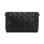 ISSEY MIYAKE Loop Matte 霧面拉鍊肩背/斜背包(黑色), , large