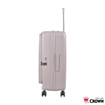 【CROWN】Airstride 24吋擴充登機箱-霧粉, , large