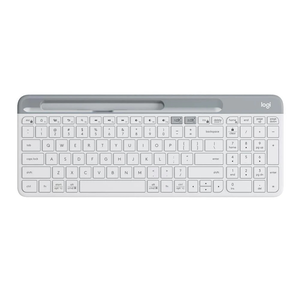 【 Logitech 羅技 】K580 珍珠白 超薄 跨平台 無線 藍牙 鍵盤