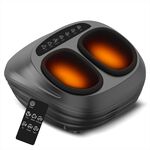 【HeTong】Full-Coverage Heated Foot Massager – Starlight White, , large