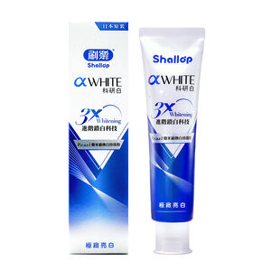 Shallop WHITE Toothpaste-3X Whitening
