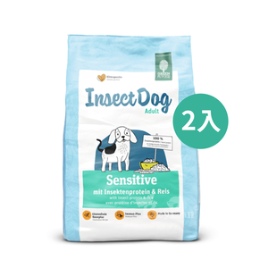 【倆寶貝精品館】Green Petfood德國綠自然 昆蟲蛋白+大米 無麩質低敏成犬飼料900g