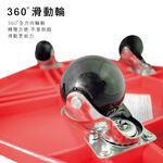 【MACMUS 】兒童坐式滑板車（紅＋藍 兩色一組）｜滑力車 遊戲車 滑步車 玩具車 滑行車 兒童玩具 輔助教具, , large