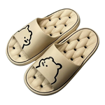 [e shoe store] Jiajia drainage slippers bathroom slippers green 24.5CM, , large