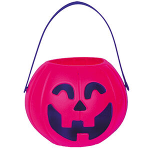【Halloween萬聖派對】多彩大南瓜桶(顏色隨機出貨)