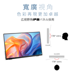 【台陞科技】REAICE 日本Winten 15.6型IPS超薄廣視角可攜式觸控螢幕 WT-156AT-BK, , large