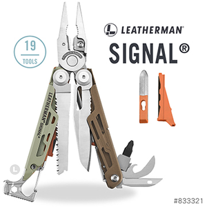 [LEATHERMAN] SIGNAL 綠台色 工具鉗/833321