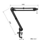 Audio-Technica AT2040+AT8700J 超心形指向性麥克風與夾式懸臂支架組合【敦煌樂器】, , large