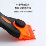 Double-ended scraper (1 metal piece + 1 plastic piece), , large