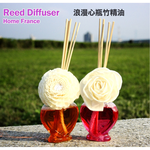 GS MALL 台灣製造 心型擴香精油瓶 精油瓶 香薰花精油瓶 情人節精油瓶 心型瓶精油 香氛瓶 擴香瓶 香氛精油瓶, , large