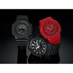 CASIO 卡西歐 G-SHOCK 街頭軍事系列 八角 電子錶-黑 GA-2100-1A1, , large