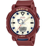 CASIO 卡西歐 BABY-G 戶外風格手錶-勃艮第酒紅 BGA-310RP-4A, , large