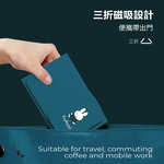Miffy x MiPOW F01 米菲x麥泡聯名三折無線藍牙折疊鍵盤 海藍色, , large