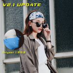【淨對流】抗霾魔術頭巾V2.1 夕陽紅(條紋紅), , large