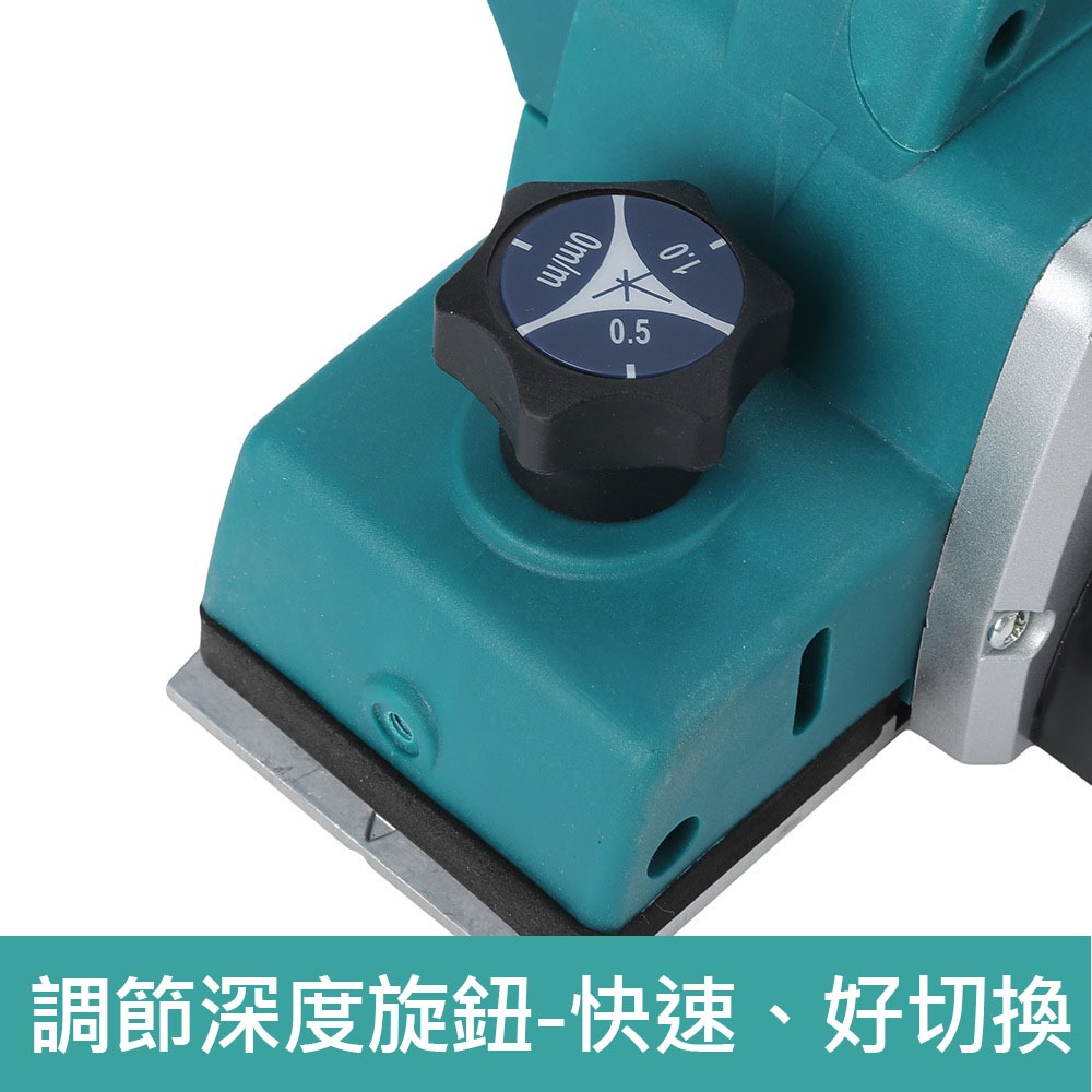 110V Wood Planer - Standard Configuration (Tool Holder + Sharpening Holder + Guide Ruler + Blades + Wrench), , large