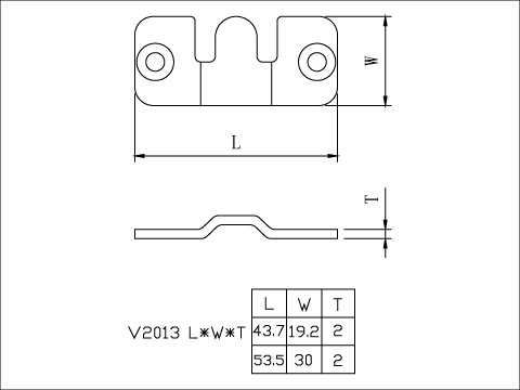 【協進五金】#201 小掛扣 不鏽鋼拉絲(2pcs/套), , large