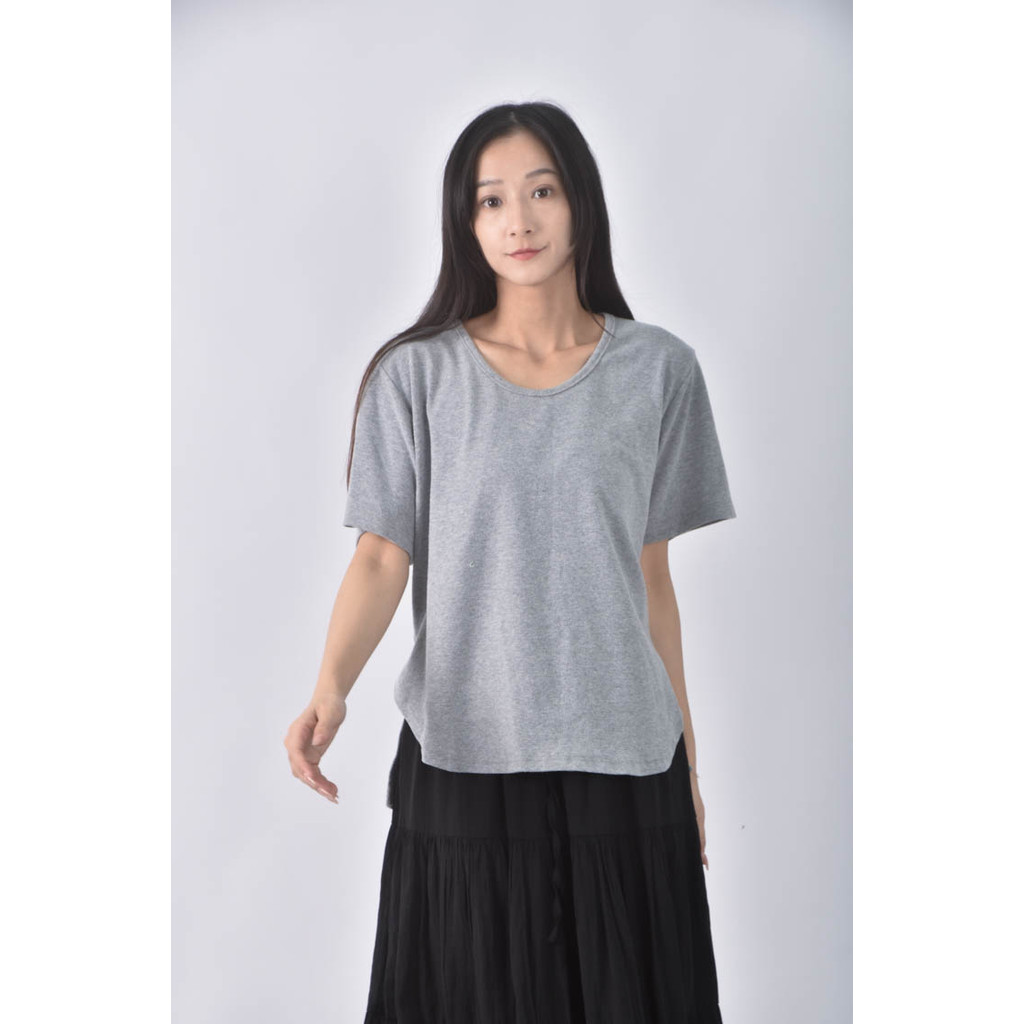 (L) lovfee灰色短袖上衣二手衣, , large