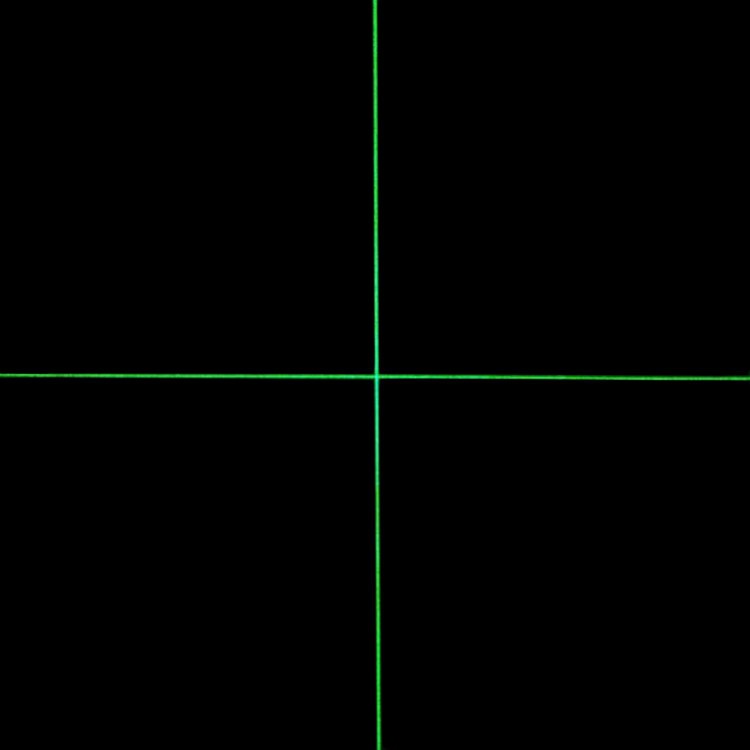 Green Cross Line Laser Level - 100cm Distance / 200cm Projection / 2-Axis Magnetic Base, , large