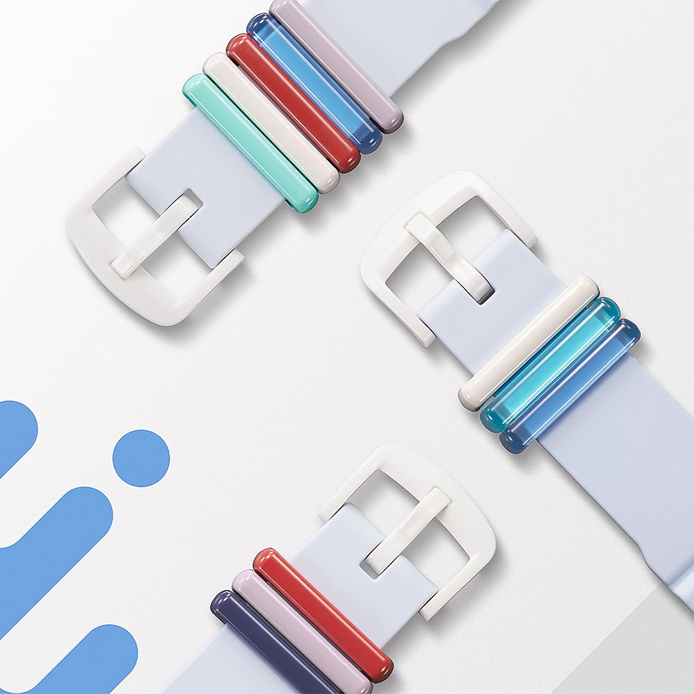 CASIO 卡西歐 BABY-G 隨附6個繽紛錶帶環 像素動畫手錶 BGD-10L-2, , large