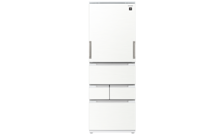 SHARP 夏普 SJ-MW51KT-W 504L自動除菌離子左右開任意門五門變頻冰箱 典雅白, , large