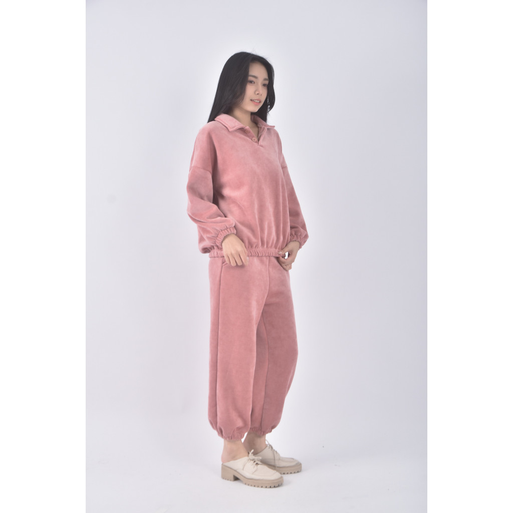 (XS（含）以下) dasint質感粉色套裝二手衣, , large